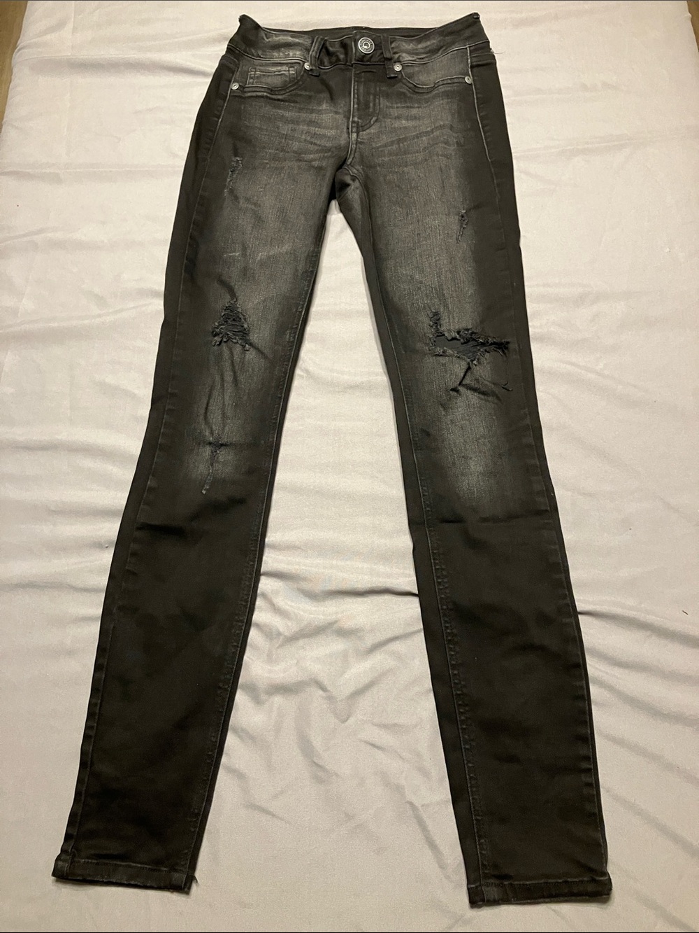 Maurices Black Stretch Slim Jeans